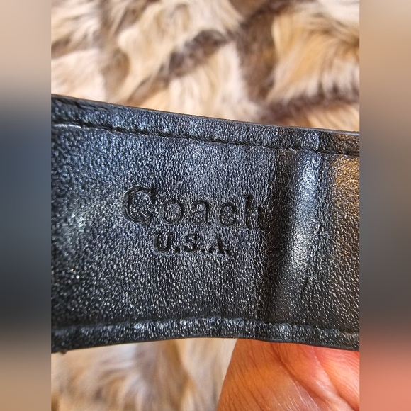 SOLD Coach dressing belt - Picture 13 of 15